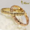 [14K/18K Gold] 3mm Double Ring *Made to Order*　