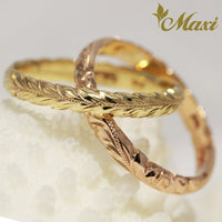 [14K/18K Gold] 3mm Double Ring *Made to Order*　