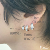 [Silver 925] Hoop Pierced Earring-Large (E0151SS)