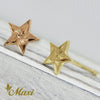 [14K Gold] Petite Star Pierced Earring *Made-to-order*(E0174)