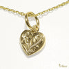 [14K Gold] Heart Pendant Large (H0128)