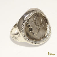 Mercury Dime Coin Wrap Ring [Silver 925]