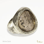 [14K/18K Gold] Vintage Mercury Dime Coin Wrap Ring [Made to Order] (R0629)