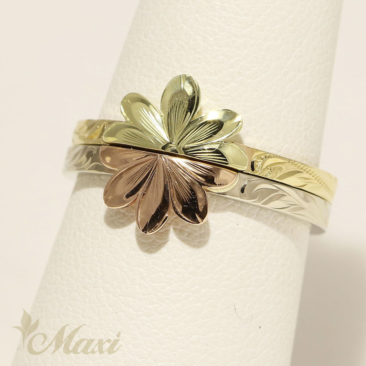 naupaka Cutout Set ring 2