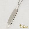 [14K Gold] Feather Pendant *Made to order* (P1183)