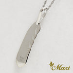 [14K Gold] Feather Pendant Small *Made-to-order* (P1184)