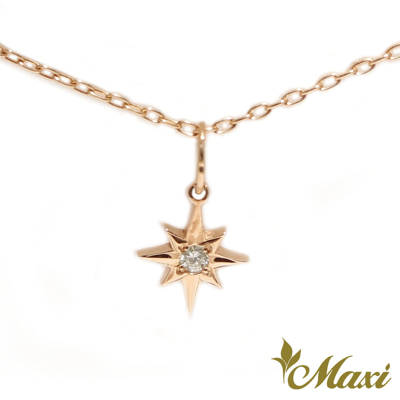 [14K/18K Gold] Sirius Star Hoku Pendant *Made-to-order* Newest