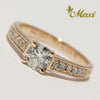 Engagement Diamond Ring [14K/18K Gold]