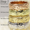 Step 1 Gold color selection
