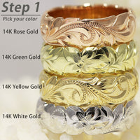 Step 1 Gold color selection