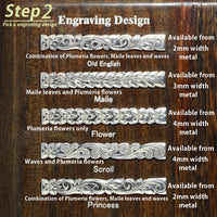 Step 2 Engraving Design selection