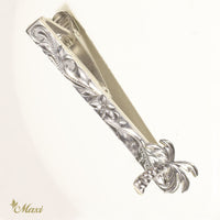 [Silver 925] Tie Bar with Palm Tree (A0522-Palm) ネクタイピン